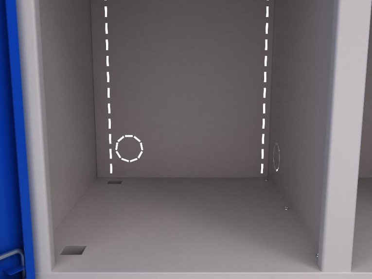 Шкаф инструментальный ERGO 181/2 №1 купить в Екатеринбурге