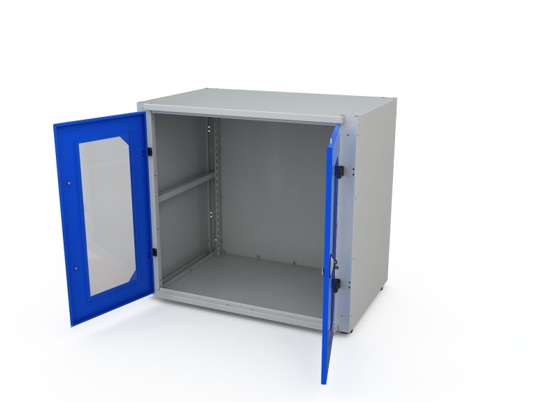 Корпус шкафа для инструментов MODUL 1/2 XL с дверями со смотровыми окнами купить в Екатеринбурге Корпус шкафа для инструментов MODUL 1/2 XL с дверями со смотровыми окнами купить в Екатеринбурге