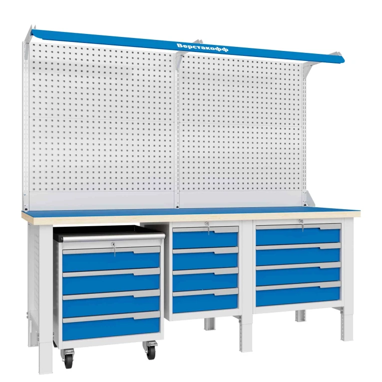 Верстак CTR 2232.S4L4M4.4-2F купить в Екатеринбурге Верстак CTR 2232.S4L4M4.4-2F купить в Екатеринбурге