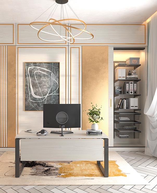 Гардеробная система Практик Home Офис 2 купить в Екатеринбурге