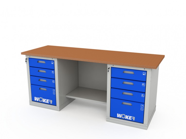 Верстак двухтумбовый WOKER PRO 2404.2000 купить в Екатеринбурге