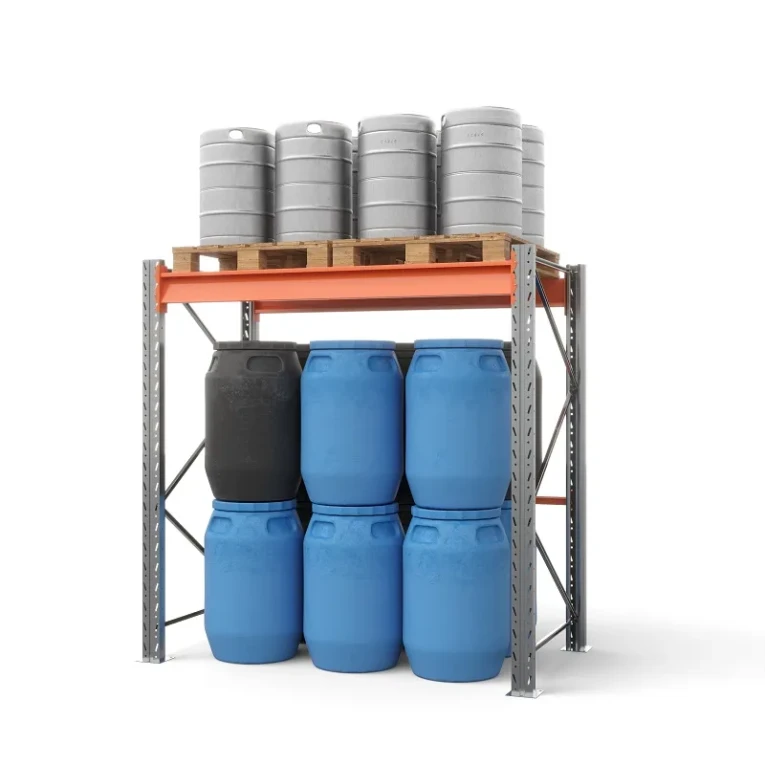 Стеллаж паллетный СПЛ 2000х1800х1100 1 ярус (1300/9700) купить в Екатеринбурге