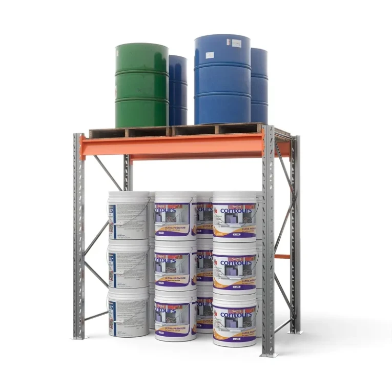 Стеллаж паллетный СПЛ 2000х1800х1100 1 ярус (1300/9700) купить в Екатеринбурге