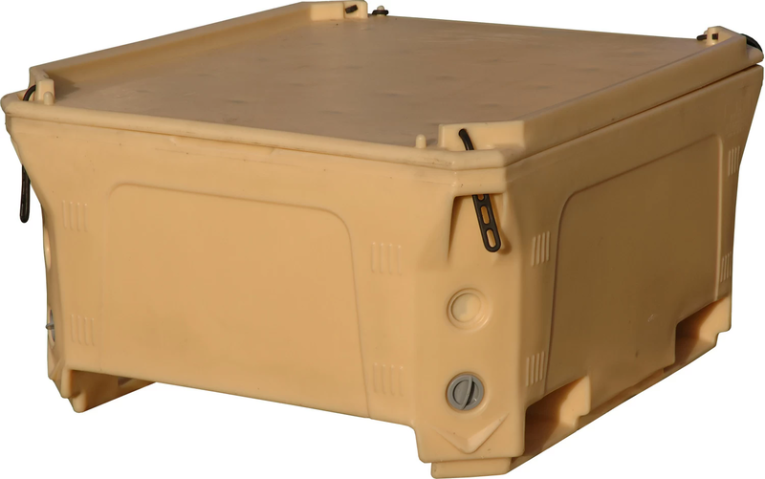 Контейнер 1230х1030х650 мм бежевый с крышкой купить в Екатеринбурге Контейнер 1230х1030х650 мм бежевый с крышкой купить в Екатеринбурге