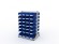 Стеллаж для пластиковых лотков SORTEX двухсторонний 1500x1000x800.03 купить в Екатеринбурге