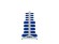 Стеллаж для пластиковых лотков SORTEX двухсторонний 1500x1000x800.05 купить в Екатеринбурге