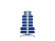 Стеллаж для пластиковых лотков SORTEX двухсторонний 1500x1000x800.06 купить в Екатеринбурге
