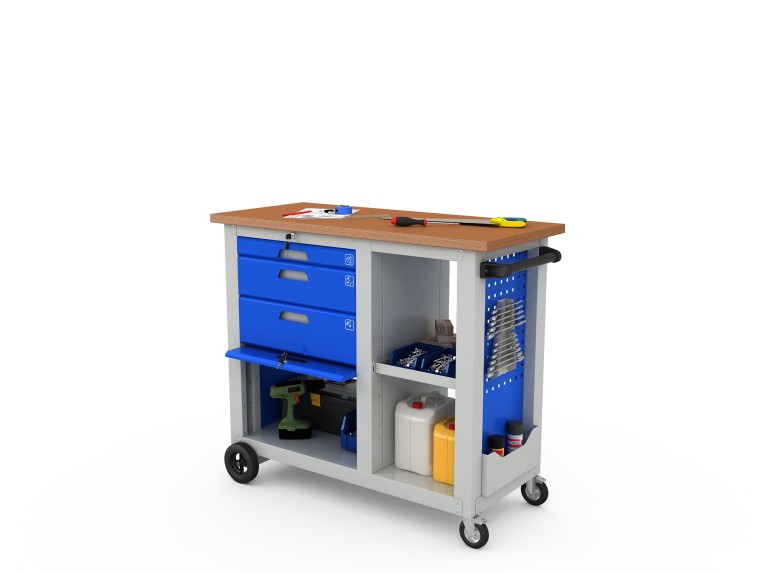 Верстак мобильный LOGITEX 04 XS-2 купить в Екатеринбурге