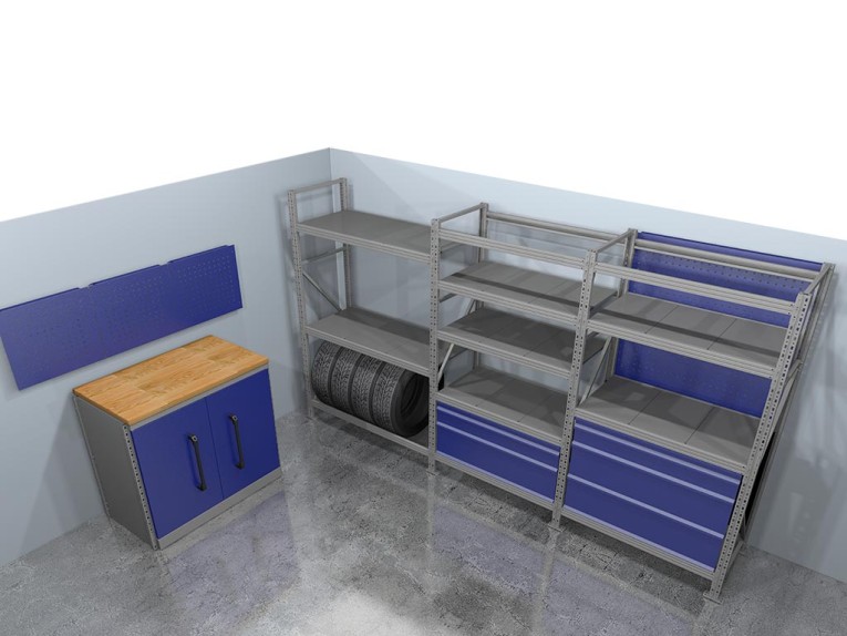 Стеллажная система хранения №1 Гараж купить в Екатеринбурге Стеллажная система хранения №1 Гараж купить в Екатеринбурге