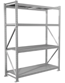 Стеллаж MS Profi 3000х2100х1000 4 полки