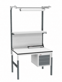 Стол монтажный ДиКом СР-М-100-05 ESD Пластик Стол монтажный ДиКом СР-М-100-05 ESD Пластик