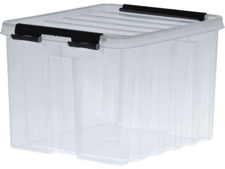 Контейнер Rox Box Original 3 (210х170х135 мм с крышкой и клипсами прозрачный) купить в Екатеринбурге