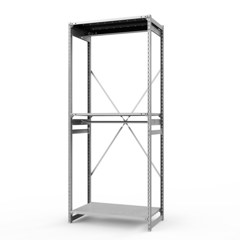 Стеллаж металлический ТСУ Универсал, 2500х1060х500 мм.Штанги: 2шт. Полки: металл перф. 3 шт. купить в Екатеринбурге Стеллаж металлический ТСУ Универсал, 2500х1060х500 мм.Штанги: 2шт. Полки: металл перф. 3 шт. купить в Екатеринбурге