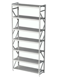 Стеллаж MS Profi 2500х900х800 7 полок Стеллаж MS Profi 2500х900х800 7 полок