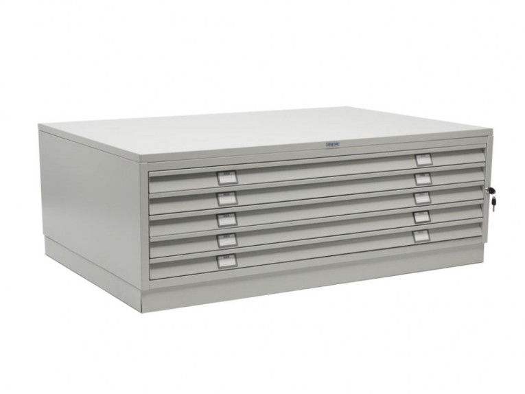 Картотека ПРАКТИК формат А1 для чертежей 5 ящиков