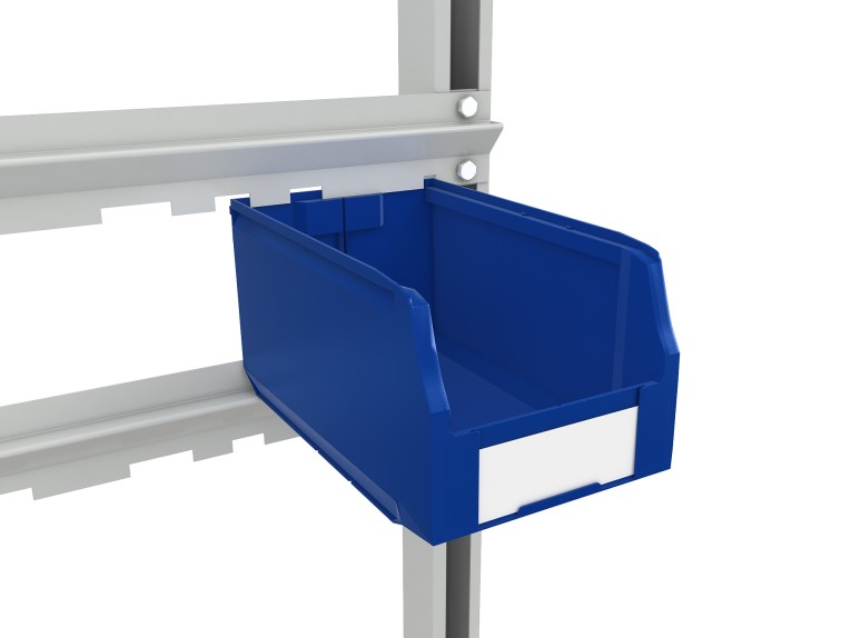Стеллаж для пластиковых лотков SORTEX односторонний 1800x1000x450.01 купить в Екатеринбурге Стеллаж для пластиковых лотков SORTEX односторонний 1800x1000x450.01 купить в Екатеринбурге