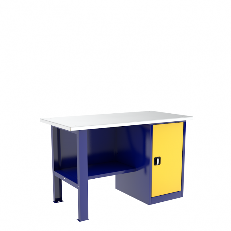 Однотумбовый слесарный верстак ВП-2/1,2 купить в Екатеринбурге Однотумбовый слесарный верстак ВП-2/1,2 купить в Екатеринбурге