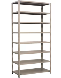 Стеллаж металлический Титан МС-750 2300x1000x600 8 полок Стеллаж металлический Титан МС-750 2300x1000x600 8 полок