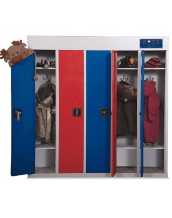 Детский сушильный шкаф для 5 комплектов одежды РШС-5Д-135
