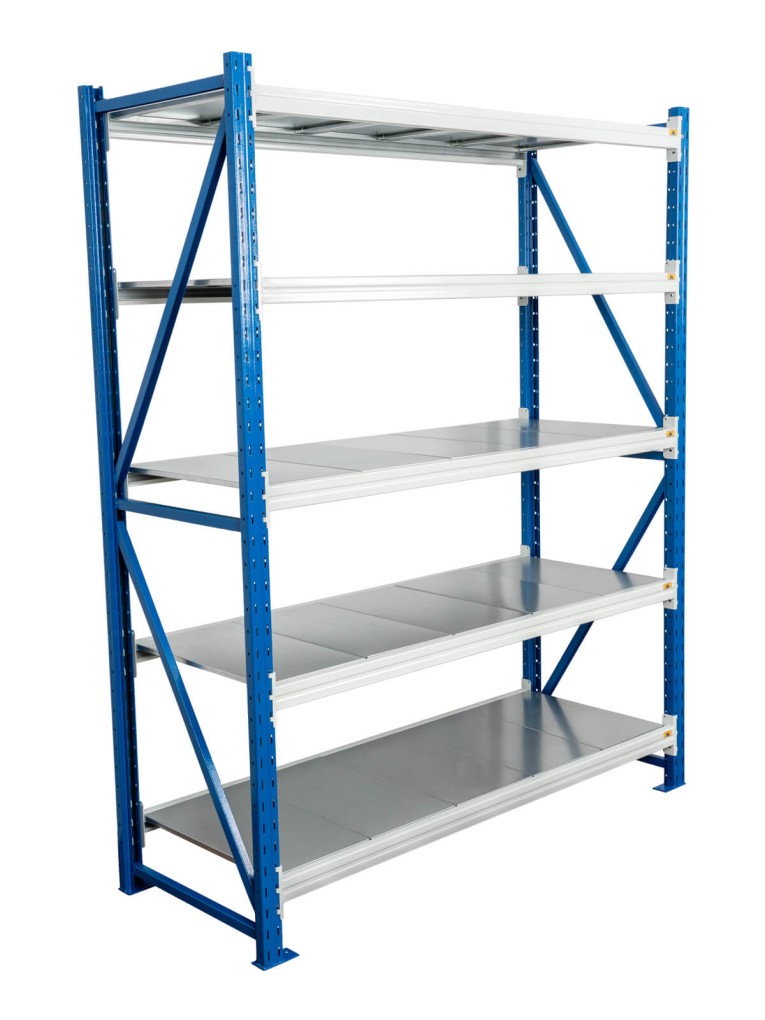 Стеллаж стационарный БиКом СТ-4 250x90x90 5 полок купить в Екатеринбурге Стеллаж стационарный БиКом СТ-4 250x90x90 5 полок купить в Екатеринбурге