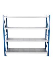 Стеллаж стационарный БиКом СТ-4 200x180x80 4 полки Стеллаж стационарный БиКом СТ-4 200x180x80 4 полки