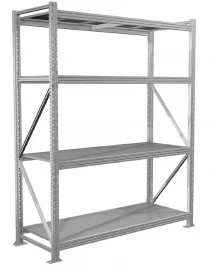 Стеллаж MS Profi 2000х2100х500 4 полки Стеллаж MS Profi 2000х2100х500 4 полки