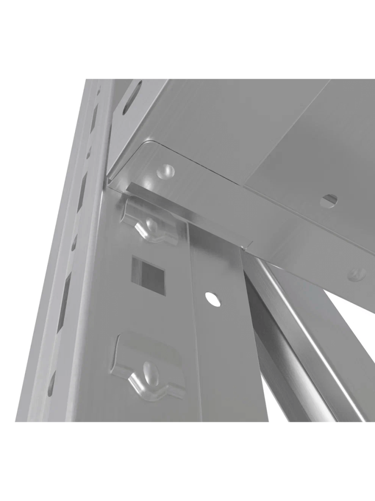 Стеллаж MS U 2000x1000x600 3 полки (200 кг, металл) купить в Екатеринбурге