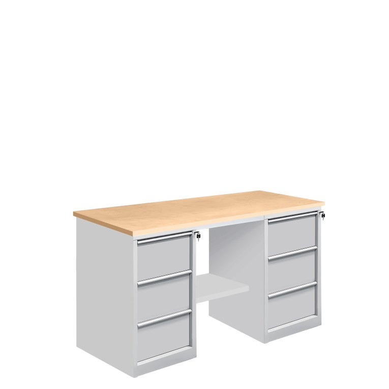 Верстак слесарный Gresson ВС-Т3Т3 ВС-1500Т3Т3 купить в Екатеринбурге