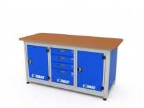 Верстак трехтумбовый COMBAT 3141.1830 Верстак трехтумбовый COMBAT 3141.1830