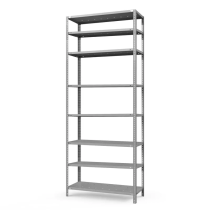 Стеллаж ТС Лайт с перф. полками 2200х1200х800 8 полок