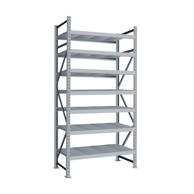 Стеллаж грузовой Диком СТ-051 4500х1500х1050 с 7 ярусами купить в Екатеринбурге